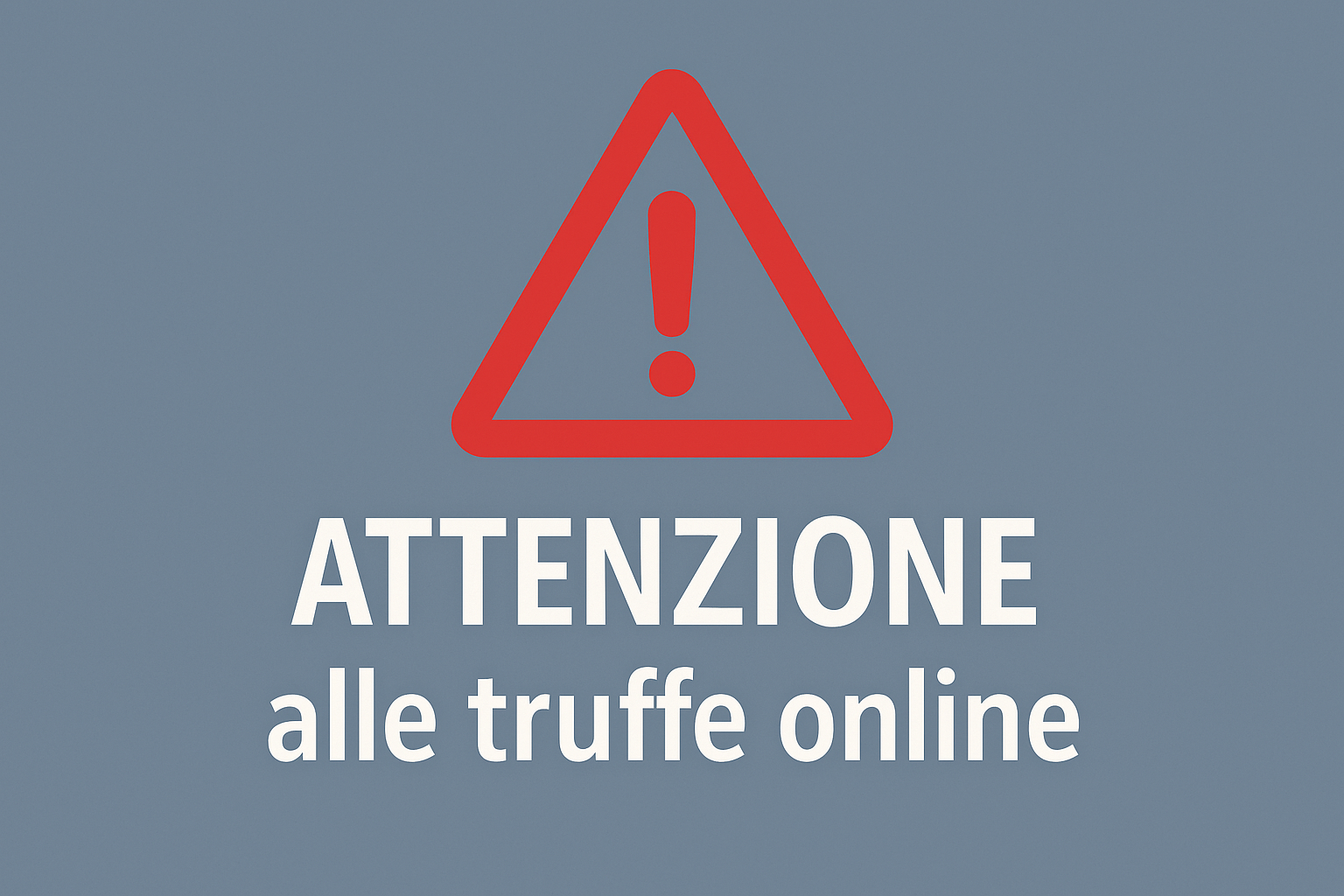 attenzione alle truffe online